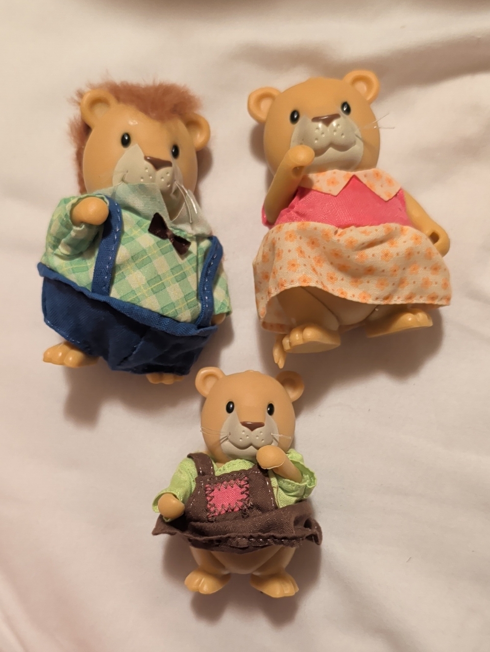 Li'l Woodzeez Lion Family 3 Piece Set